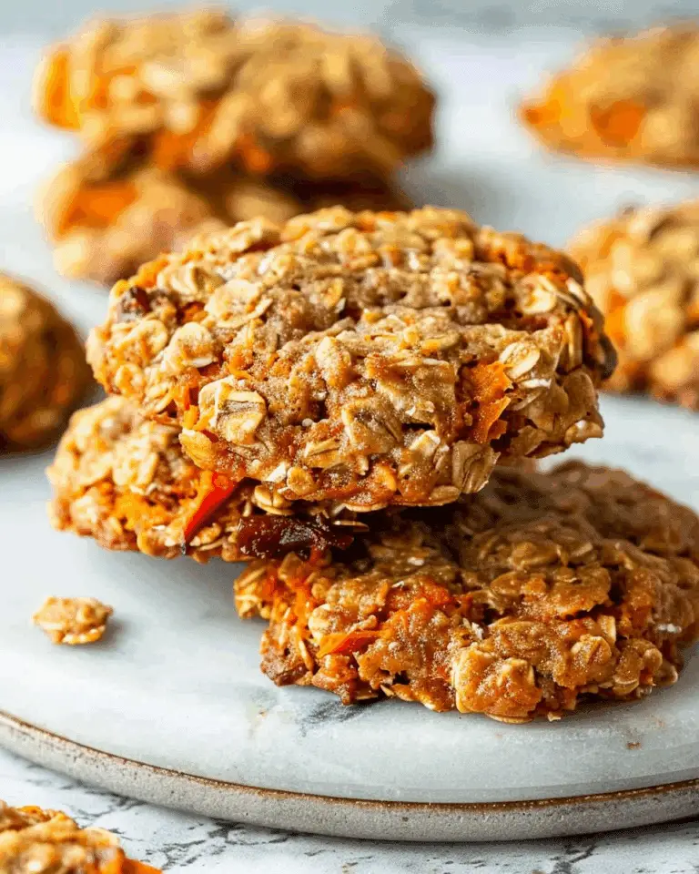 Carrot Oatmeal Cookies