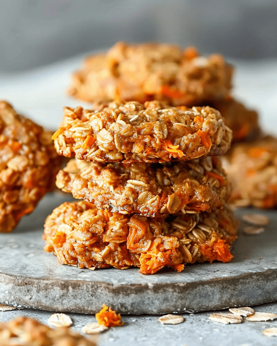 Carrot Oatmeal Cookies