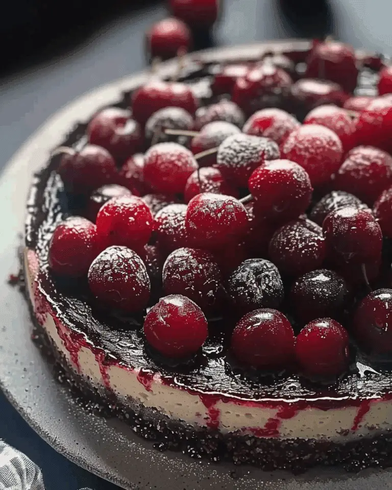Cherry Cheesecake