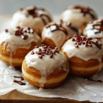 Chocolate Donuts Filled with Chocolate Cream: A Heavenly Treat