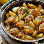 Cod Fish Tajine With Potatoes