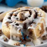 Cookie Monster Cinnamon Rolls Recipe