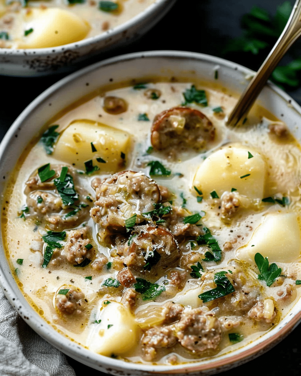 Italian Sausage and Potato Soup Recipe
