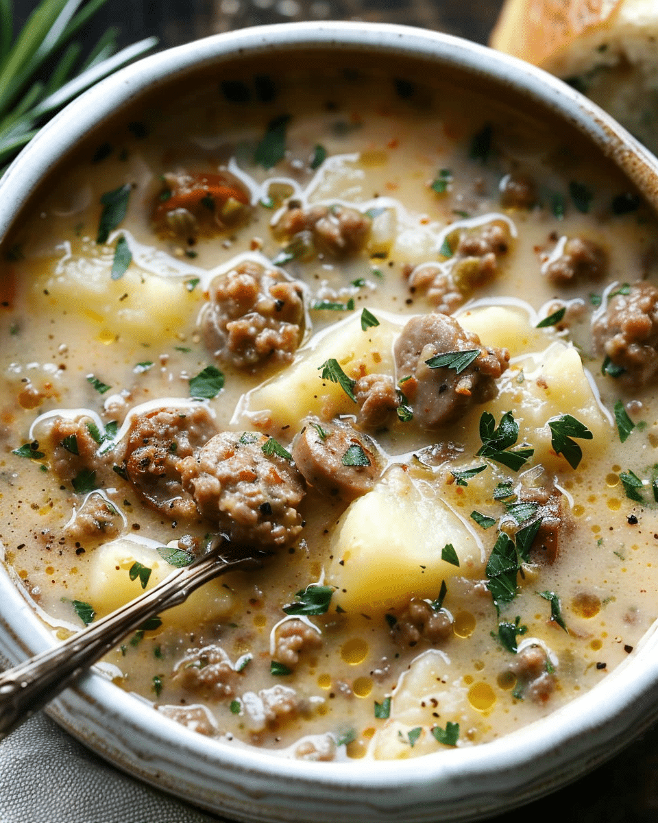 Italian Sausage and Potato Soup Recipe
