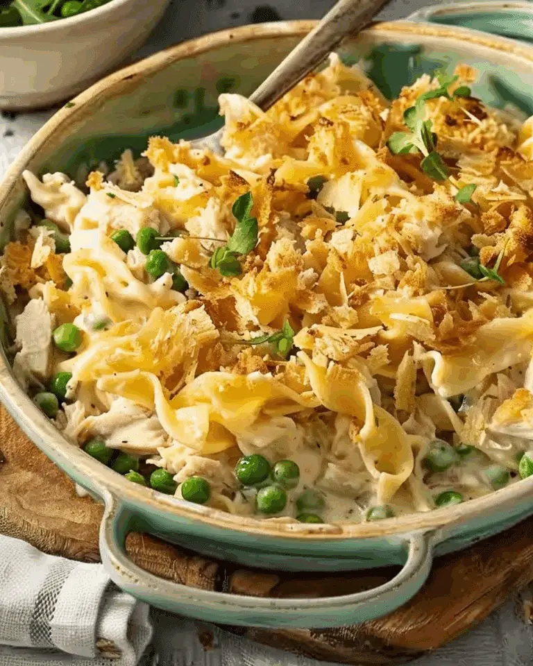 Creamy Tuna Noodle Casserole Recipe