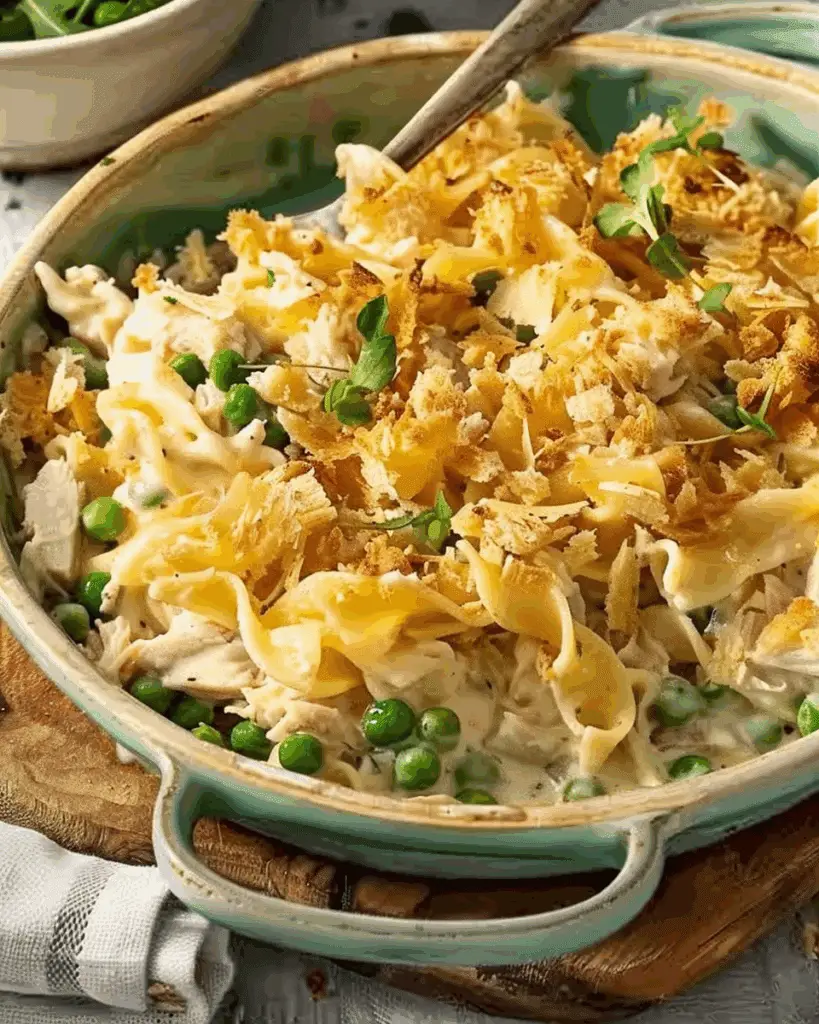 Creamy Tuna Noodle Casserole Recipe