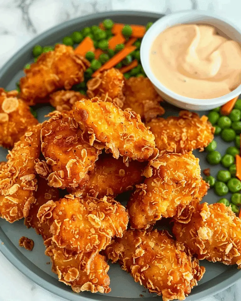 Crispy Cornflake Chicken Nuggets