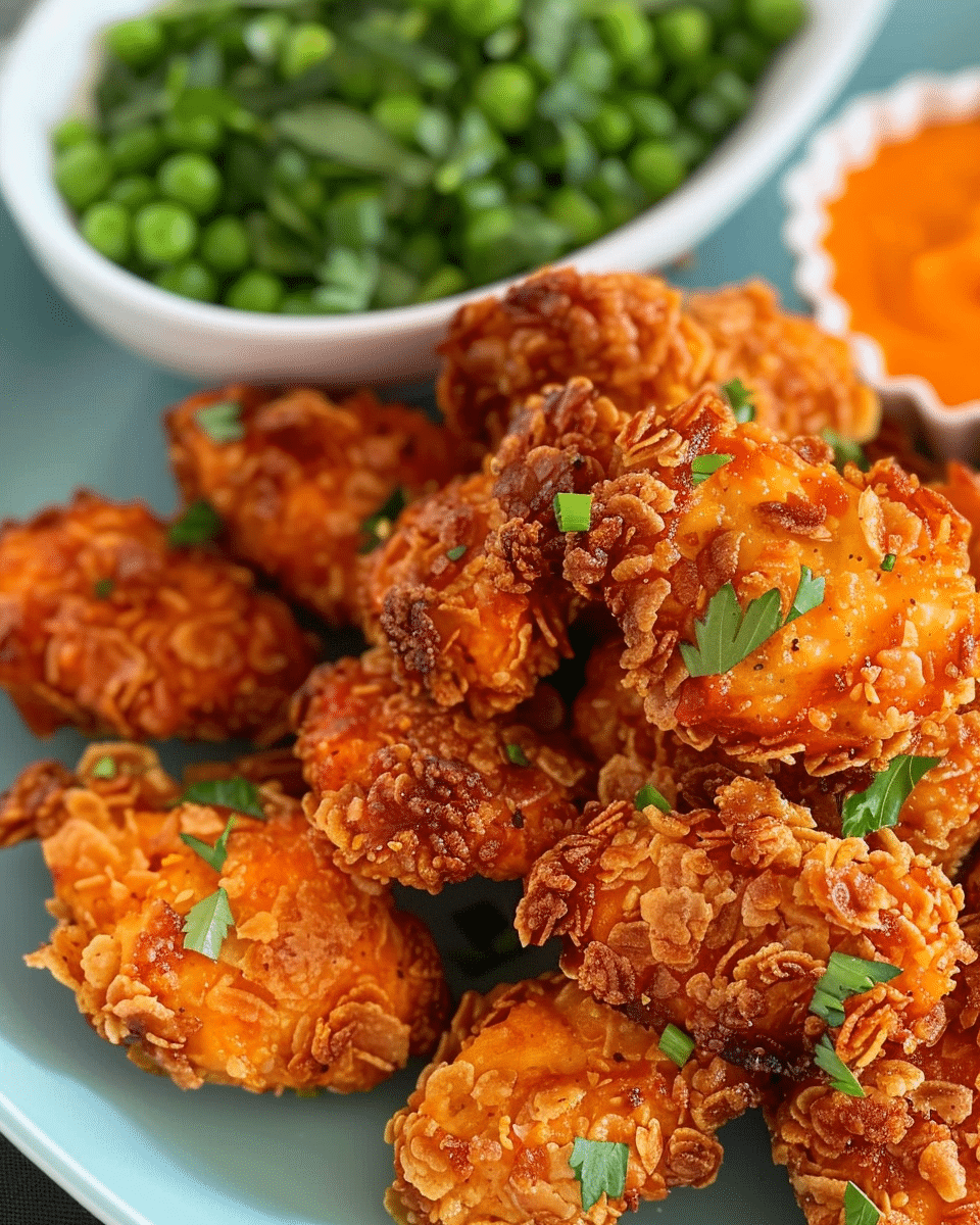 Crispy Cornflake Chicken Nuggets