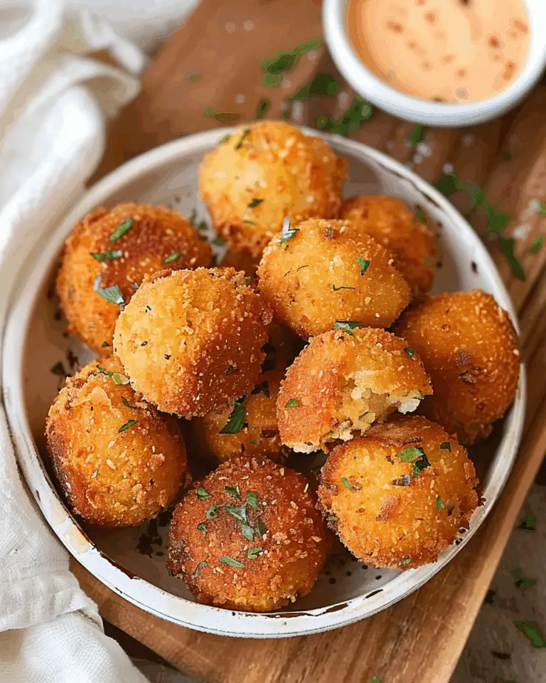 Crispy Fried Mashed Potato Balls