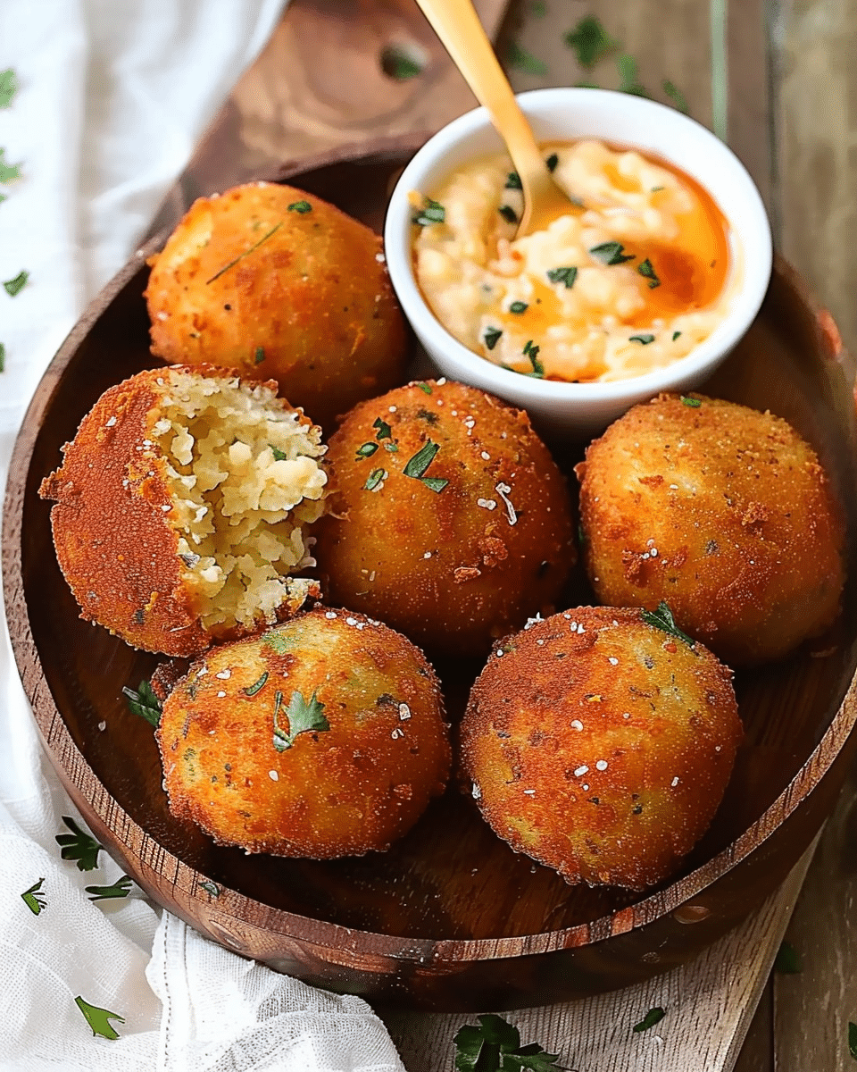 Crispy Fried Mashed Potato Balls