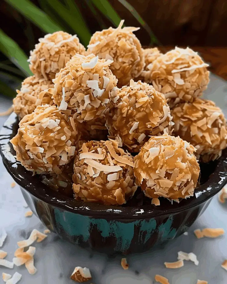 Caramel Coconut Clusters