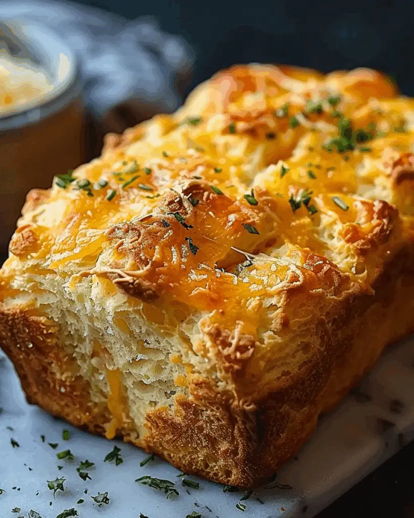 Easy Cheesy Biscuit Loaf: A Savory, Cheesy Delight