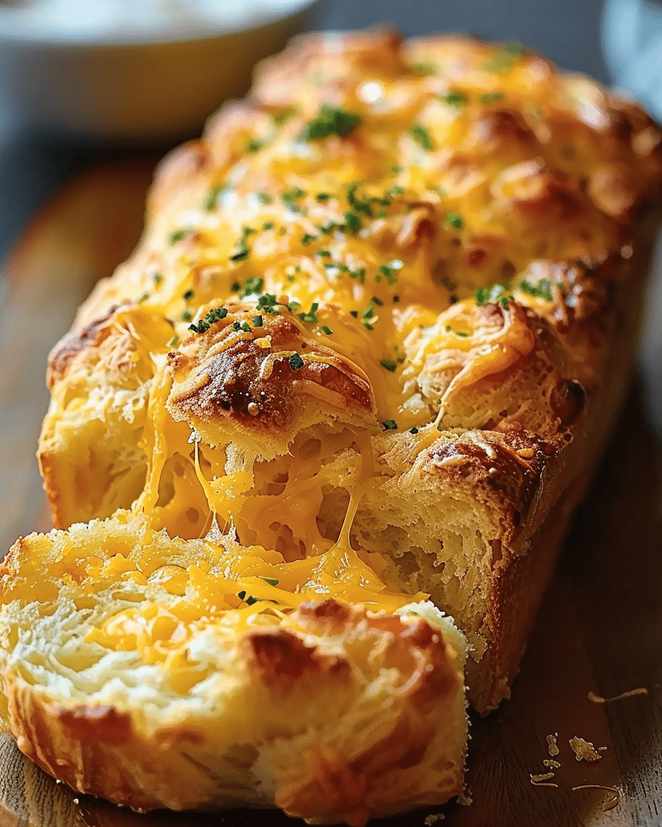 Easy Cheesy Biscuit Loaf: A Savory, Cheesy Delight