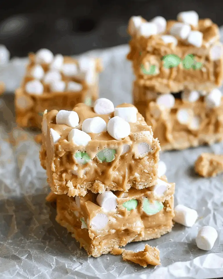 Peanut Butter Marshmallow Squares