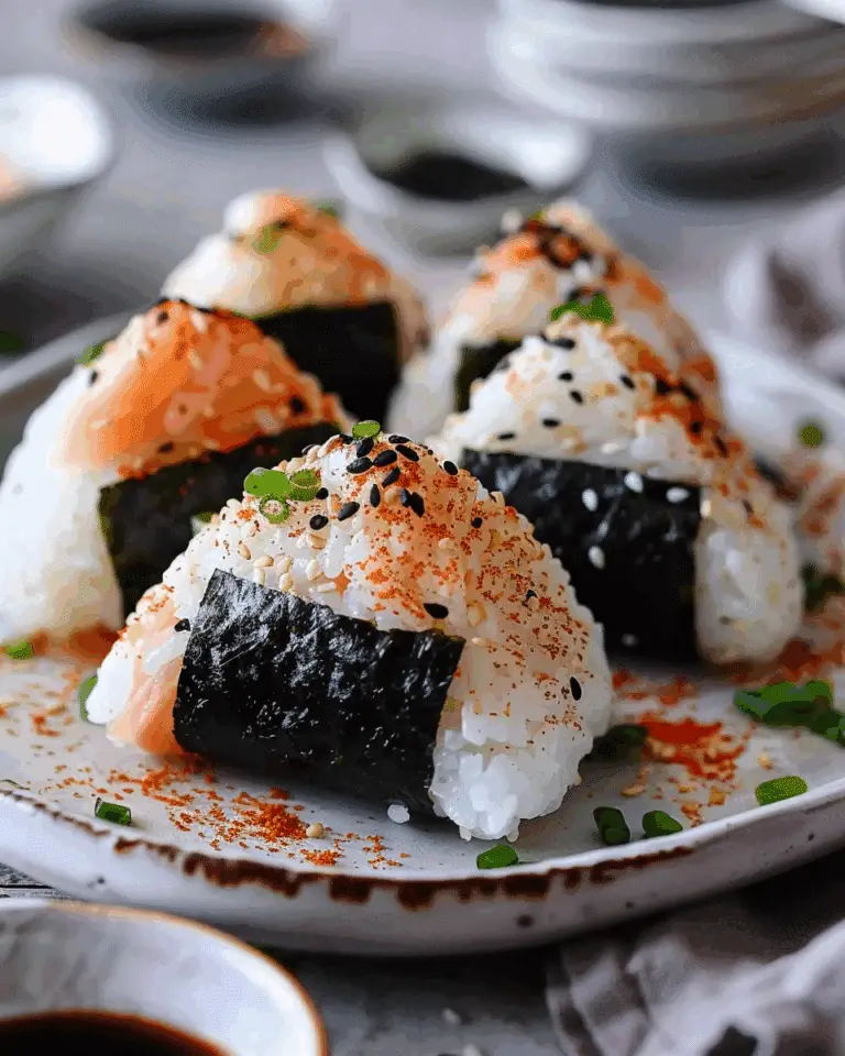Easy Salmon Onigiri Recipe (Leftover Salmon and Rice)