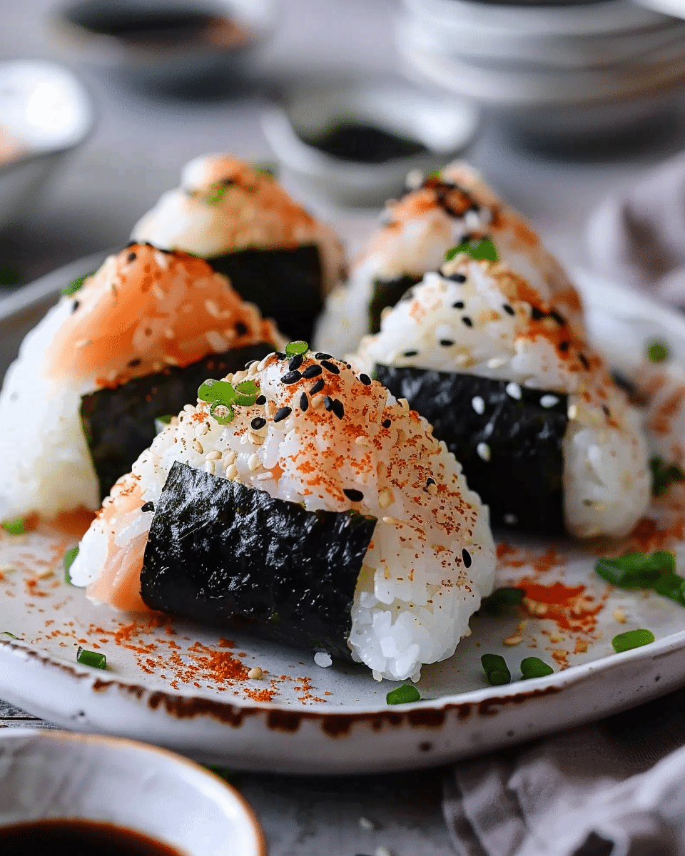 Easy Salmon Onigiri Recipe (Leftover Salmon and Rice)