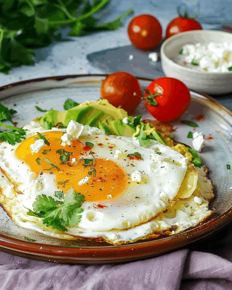 Feta Fried Eggs