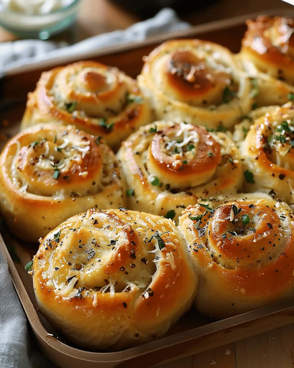 Garlic Swirl Rolls