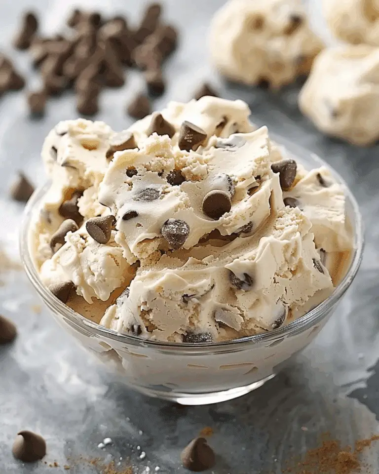 Greek Yogurt Cookie Dough Recipe