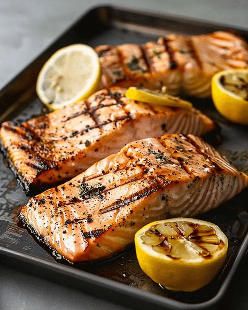 Lemon Grilled Salmon