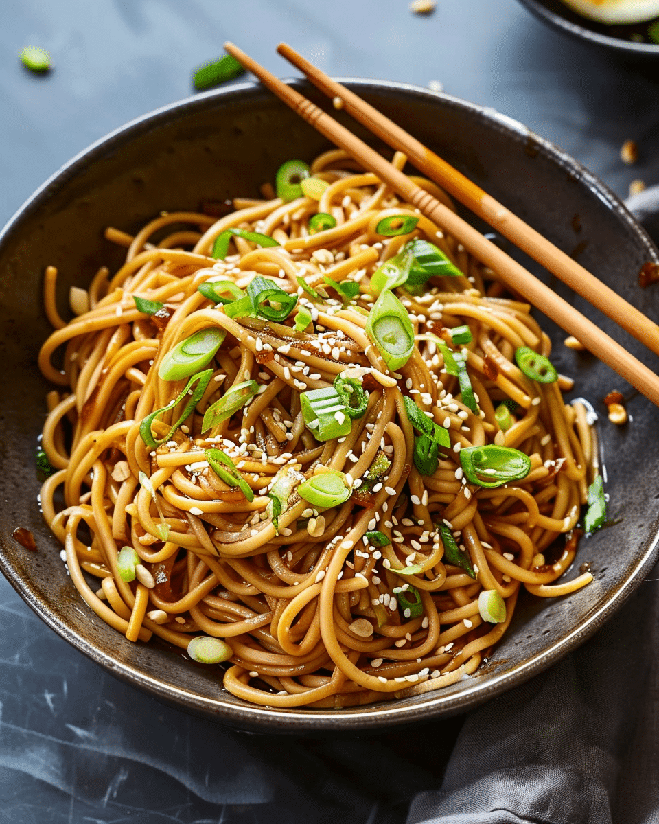 Hoisin Garlic Noodles