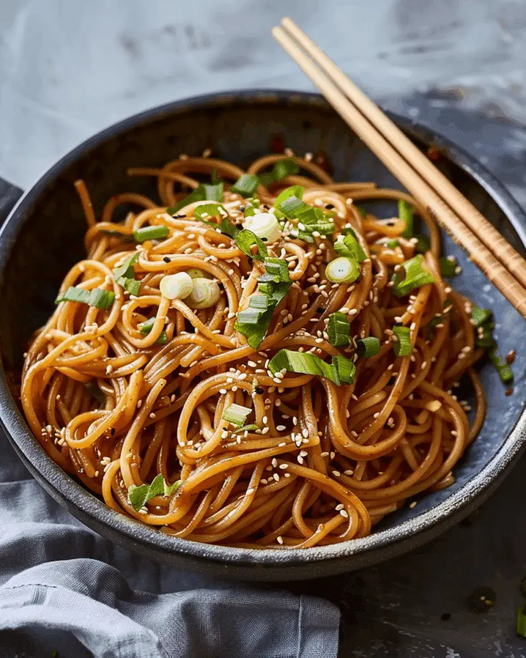 Hoisin Garlic Noodles