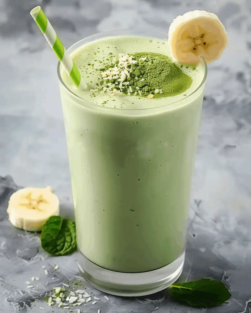 Banana Matcha Smoothie