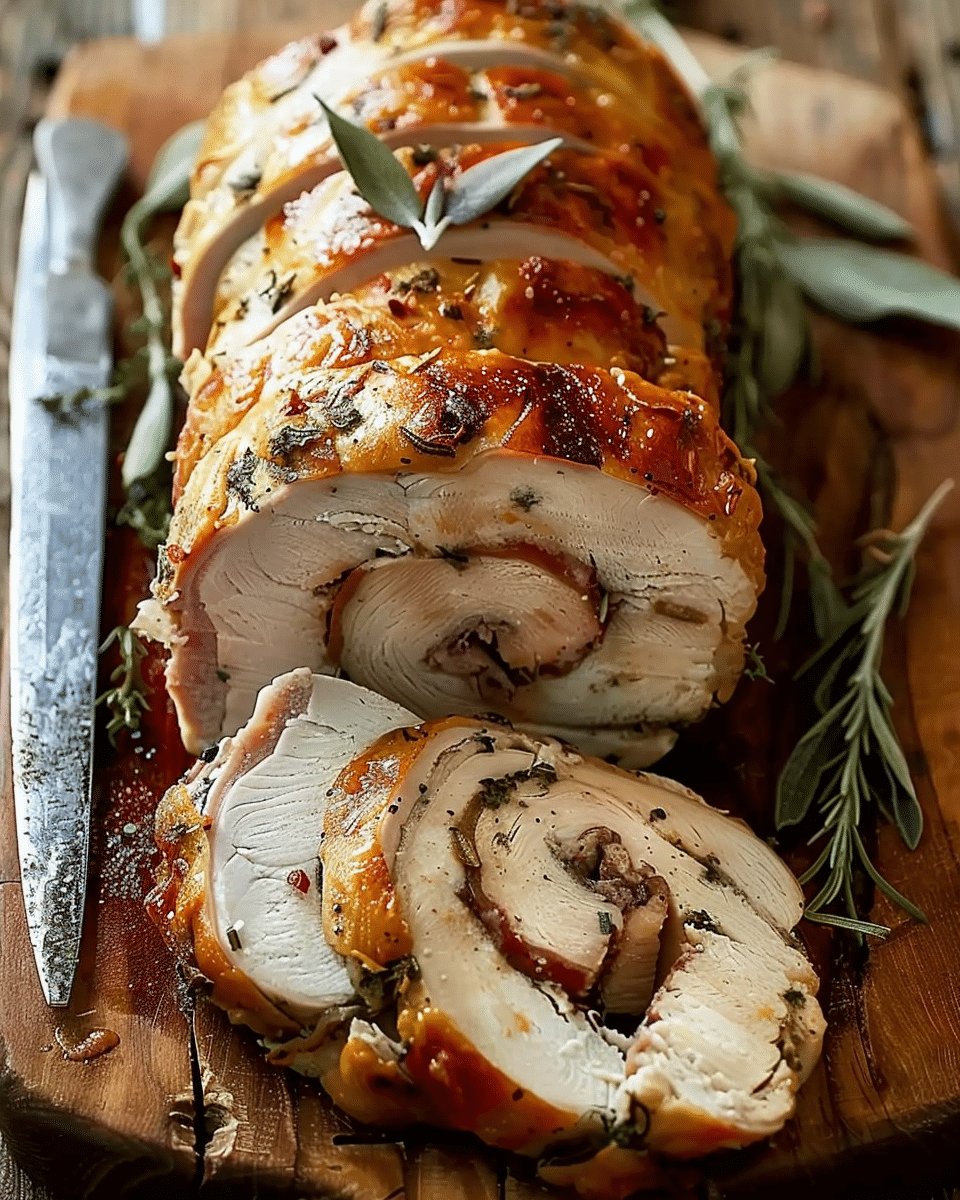Ina Garten’s Tuscan Turkey Roulade