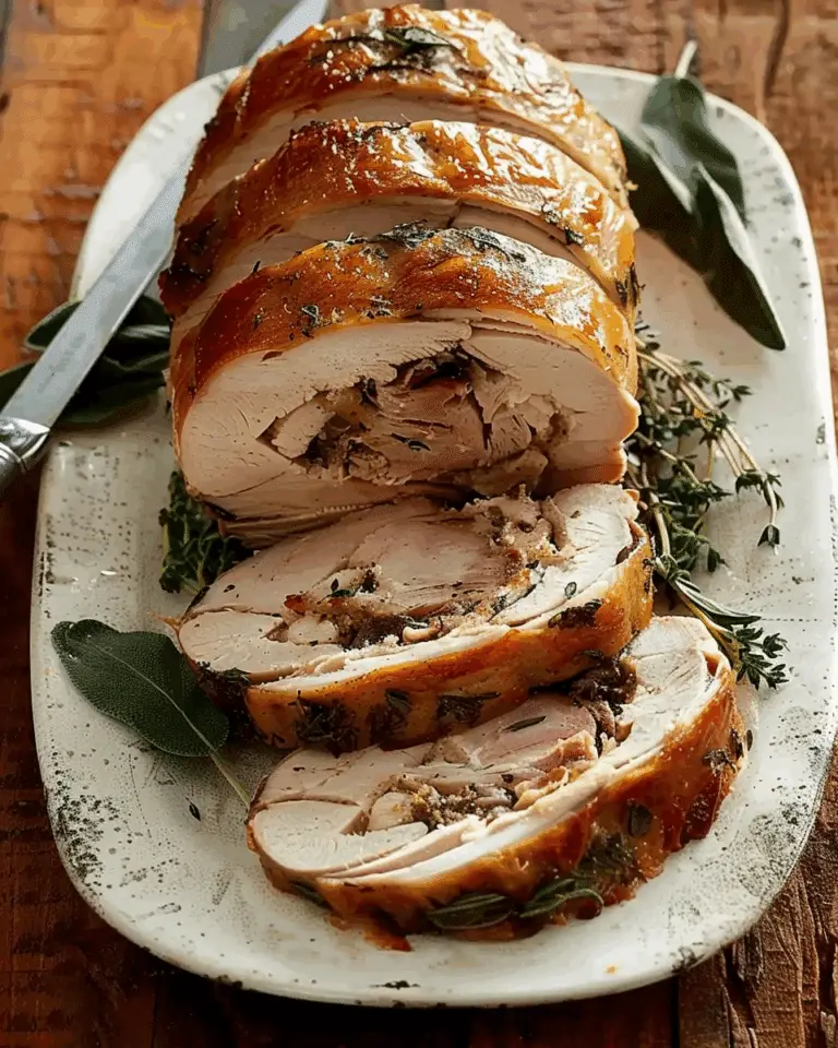 Ina Garten’s Tuscan Turkey Roulade