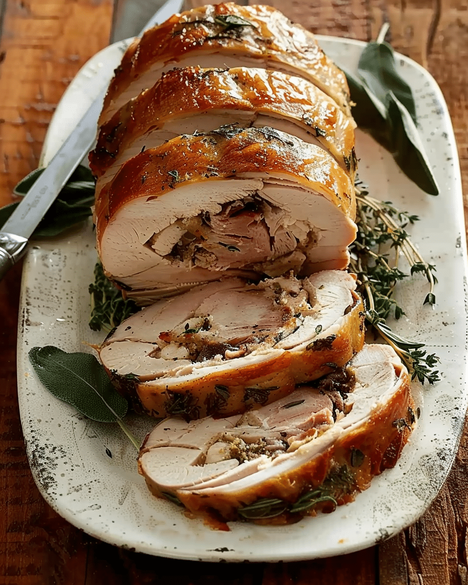 Ina Garten’s Tuscan Turkey Roulade