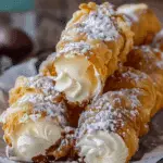 Crisp and Buttery Italian Cream-Filled Cannoncini