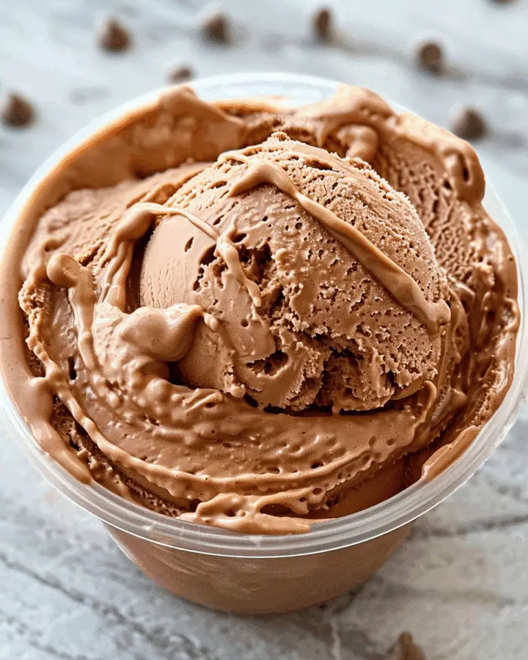 Keto Ninja Creami Chocolate Peanut Butter Ice Cream