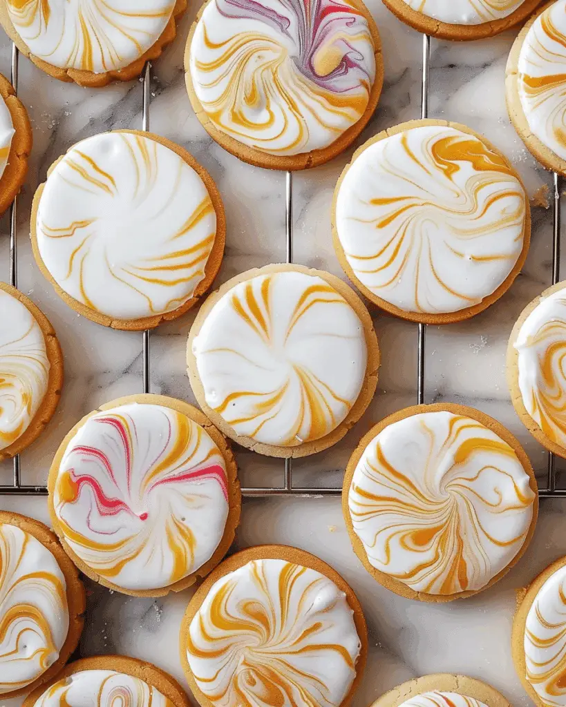Marbled Sugar Cookies