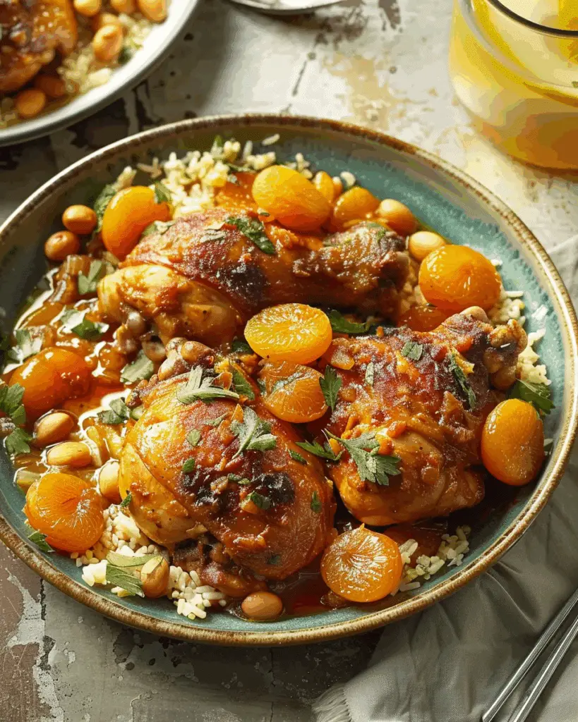 Moroccan Apricot Chicken