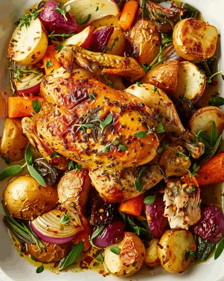 Sheet-Pan Chicken and Vegetables