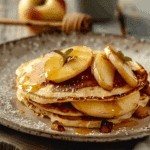 Pancakes With Caramelised Apples