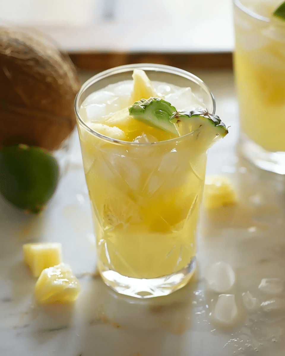 Pineapple Coconut Water