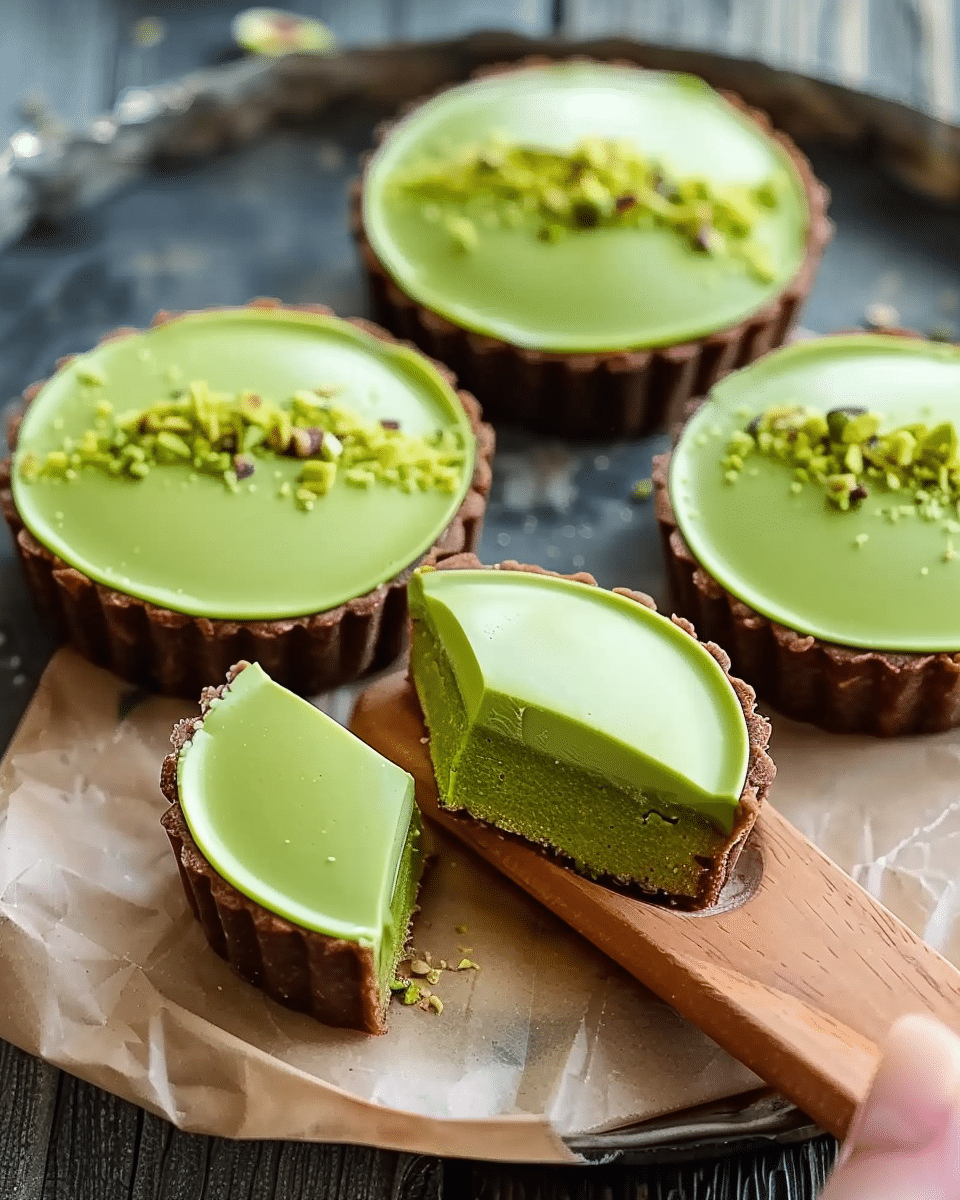Pistachio Tarts