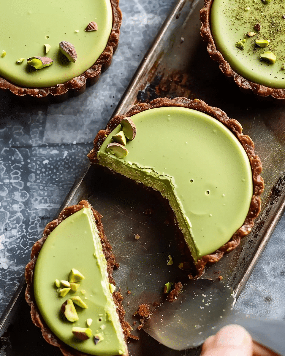 Pistachio Tarts