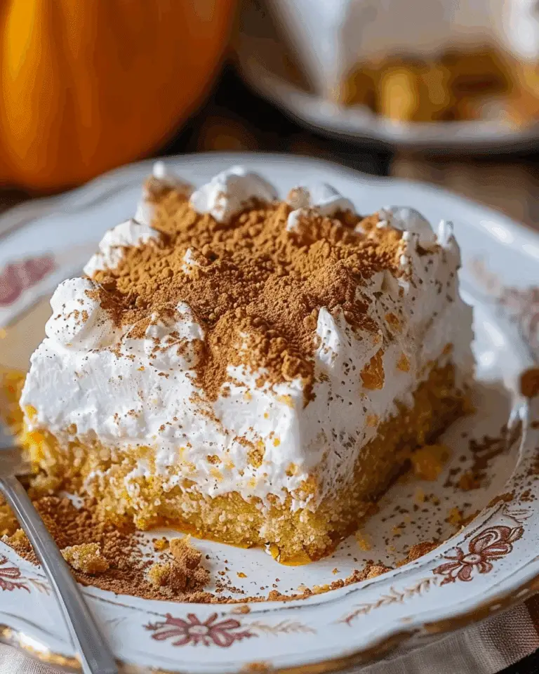 Pumpkin Tres Leches Cake