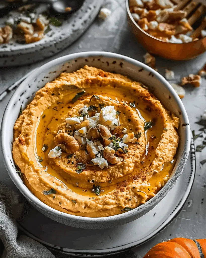 Pumpkin Whipped Feta Dip Recipe