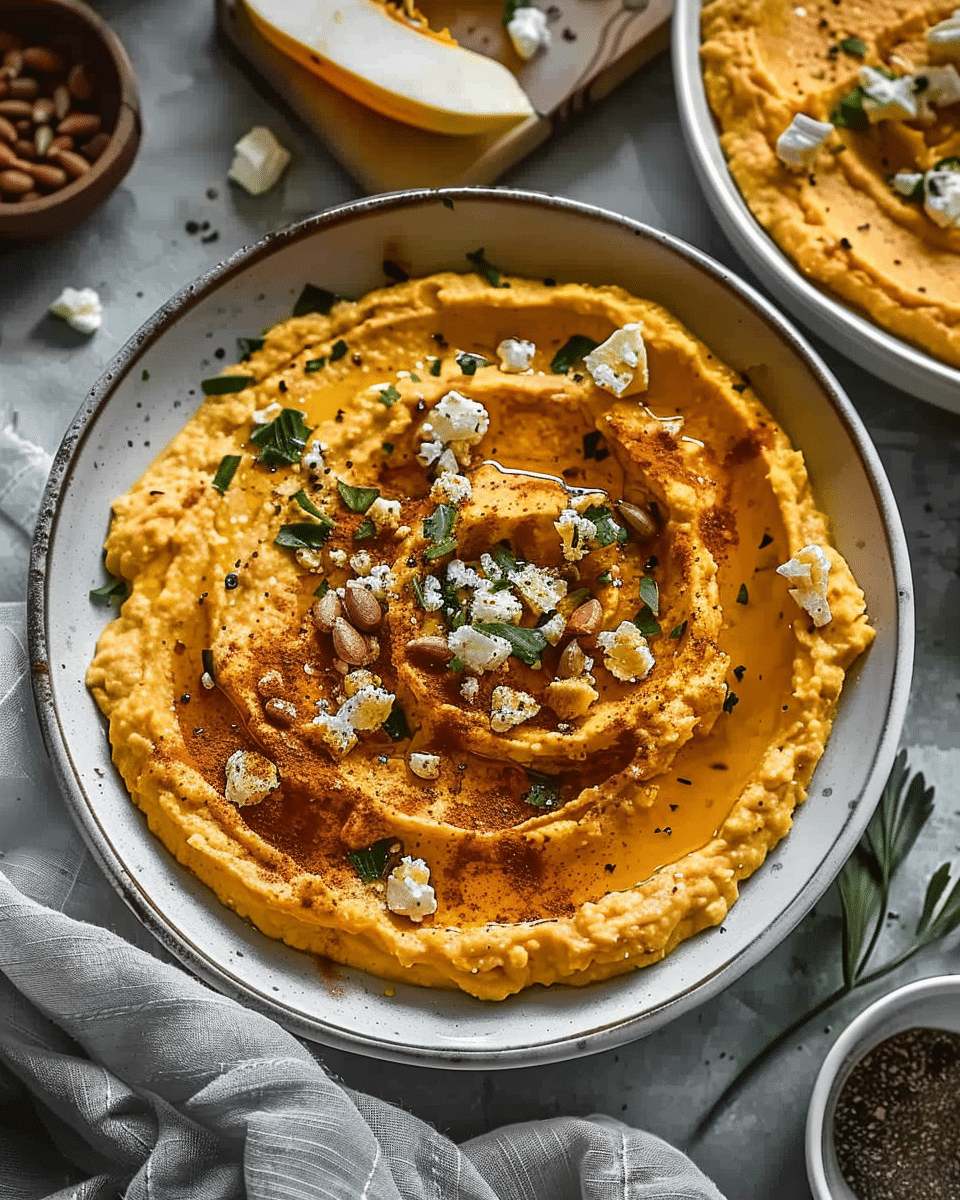 Pumpkin Whipped Feta Dip Recipe
