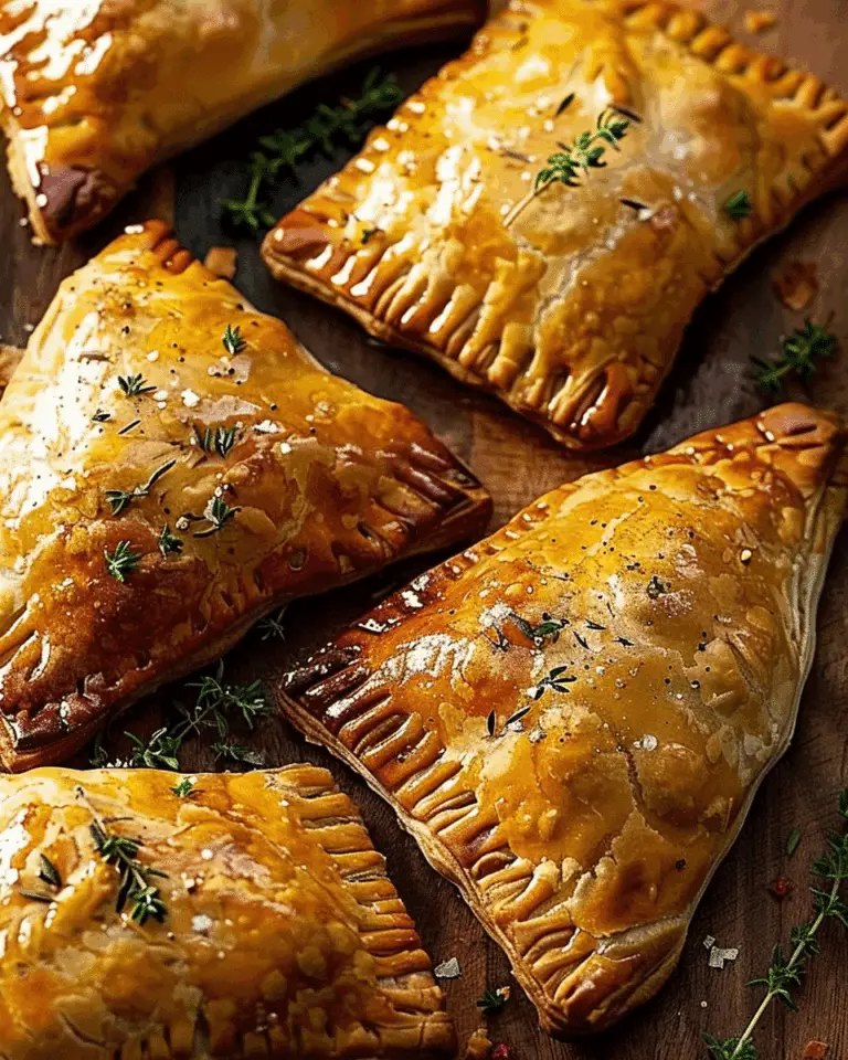 Savory Hand Pies: A Perfectly Crispy, Flavorful Snack