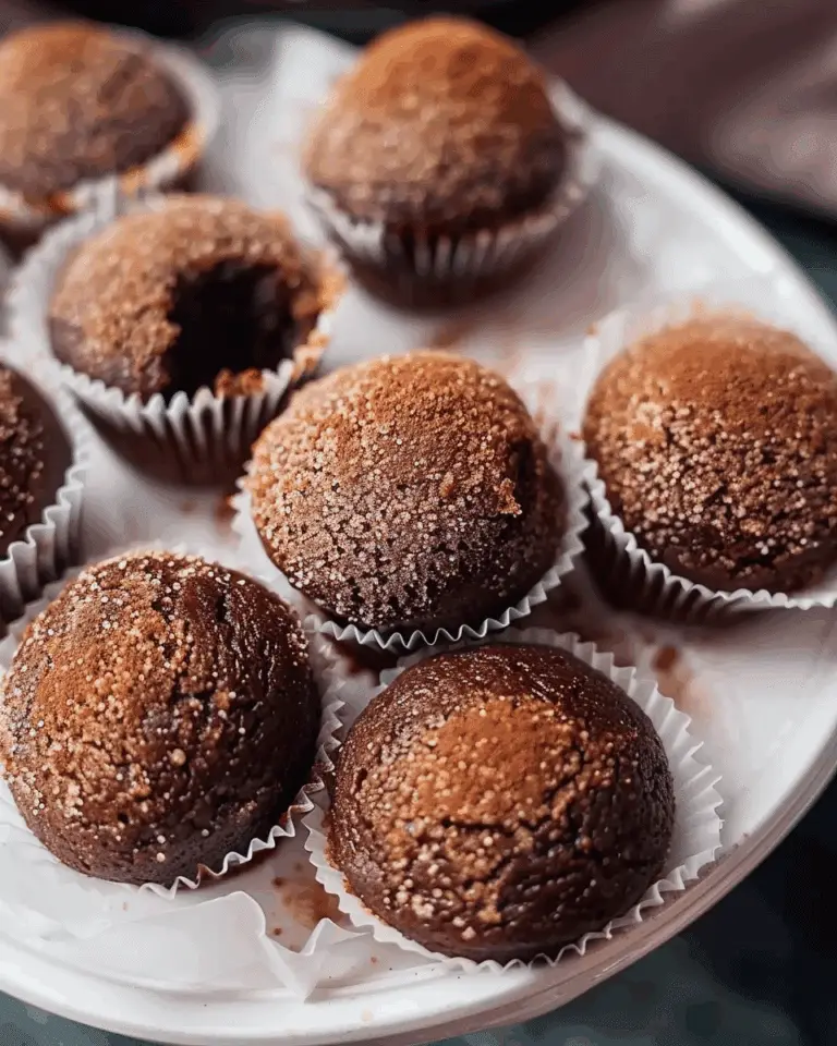 Small-Batch Dirt Bombs Muffins