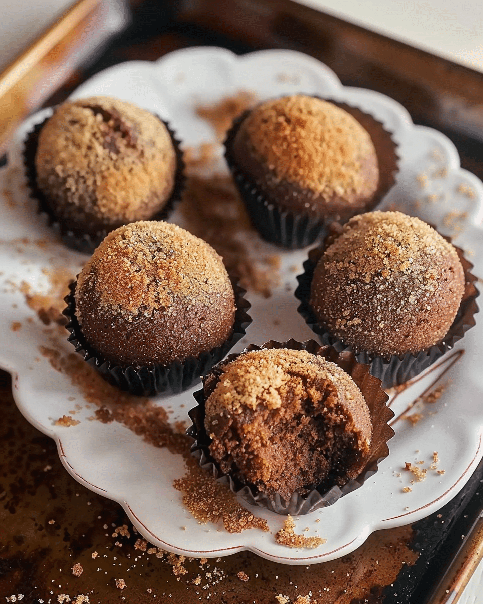 Small-Batch Dirt Bombs Muffins