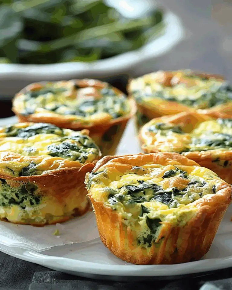 Spinach Quiche Muffins: A Wholesome Snack