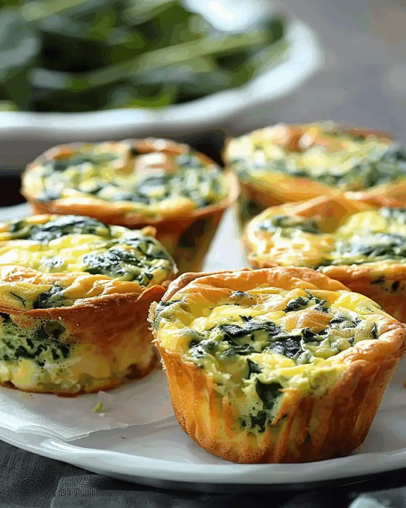 Spinach Quiche Muffins: A Wholesome Snack