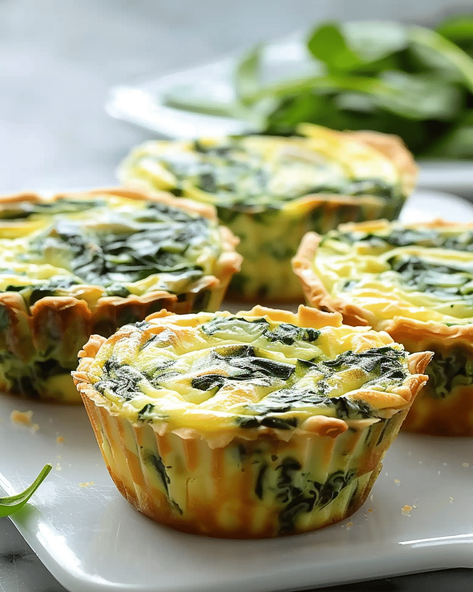 Spinach Quiche Muffins: A Wholesome Snack