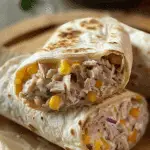Healthy Tuna Melt Wrap