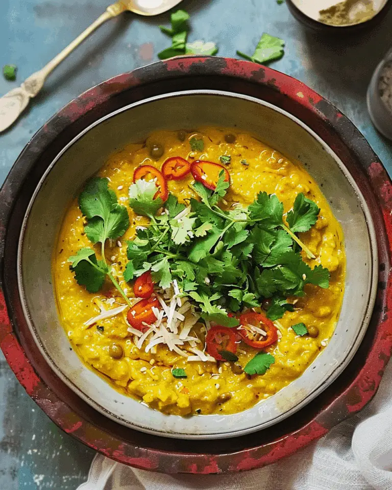 Immune-Boosting Turmeric Golden Milk Daal